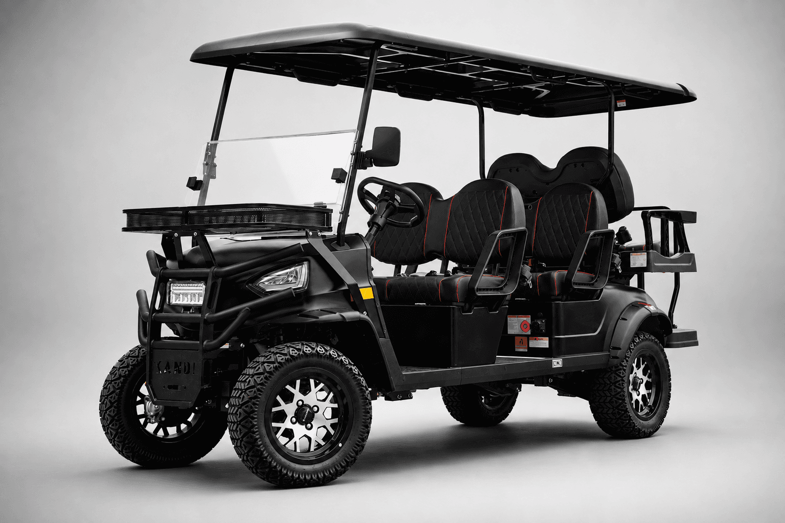 6-Seat Lifted Electric Golf Cart